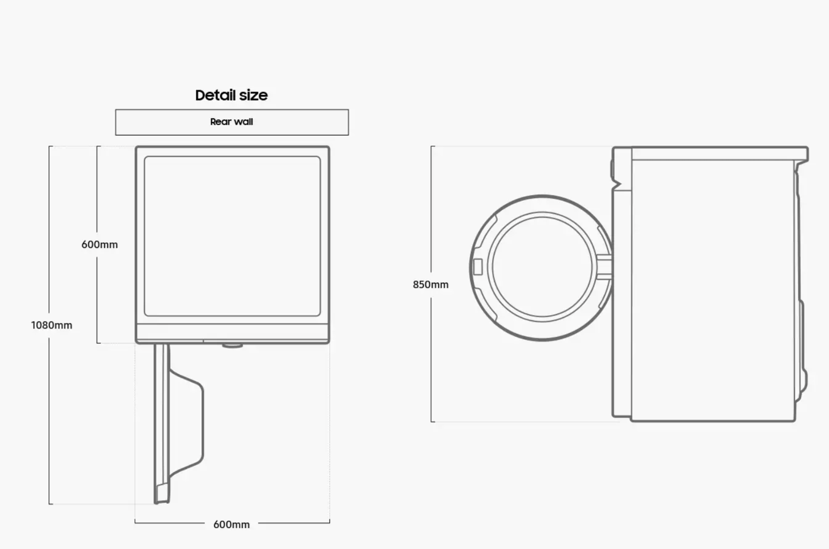 SAMSUNG WW11BB534AAB wasmachine