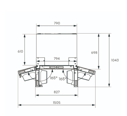 HISENSE RQ5P470SAFE side-by-side - 178cm