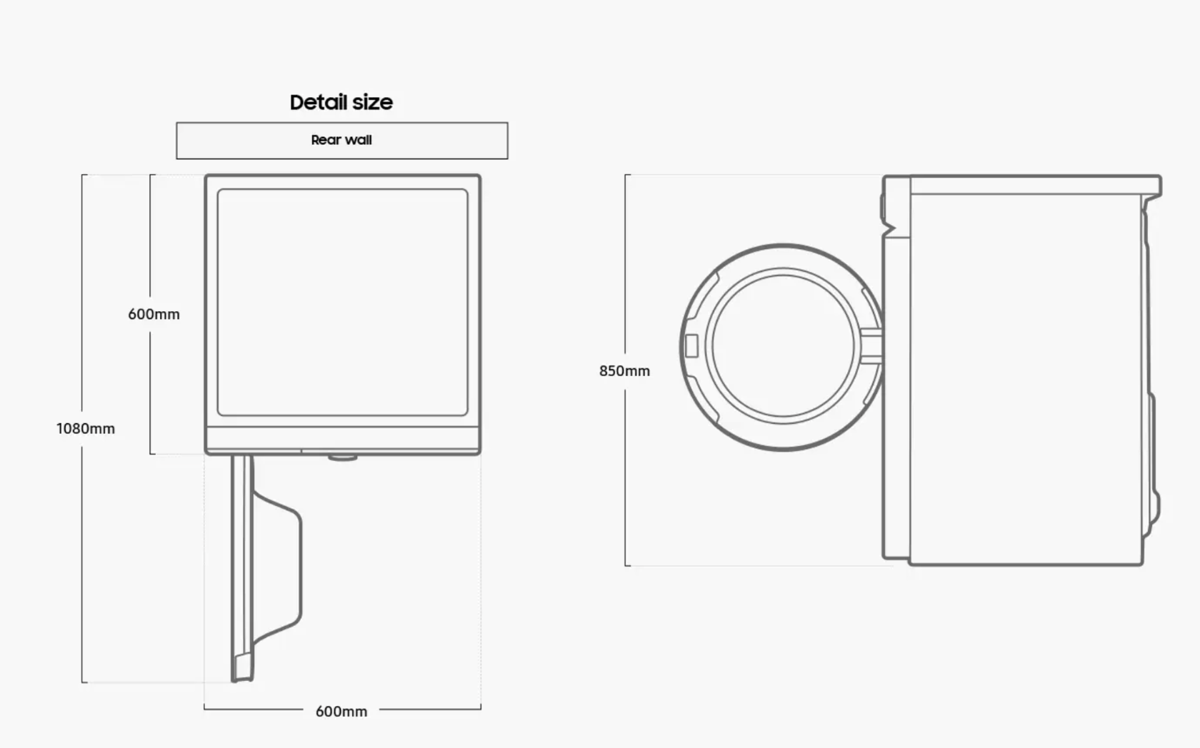 SAMSUNG WW11BB504AAW wasmachine